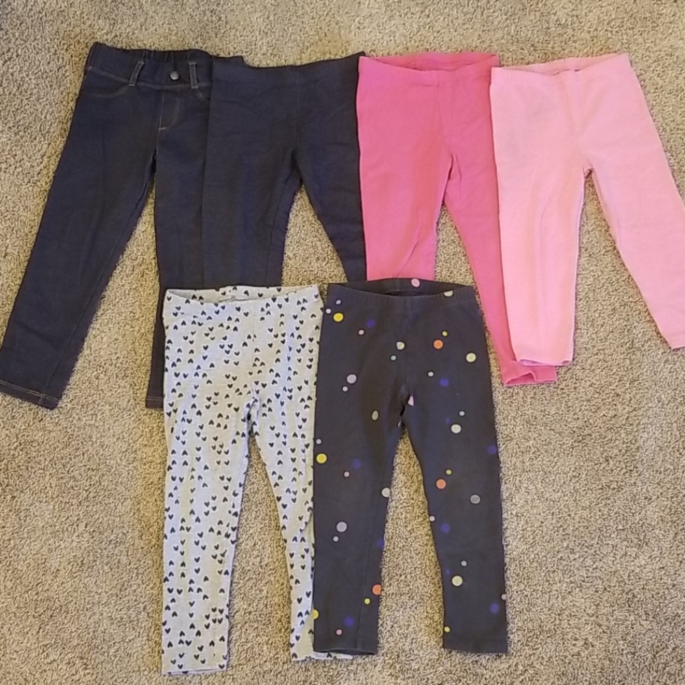 Girls Leggings- size 3t and 4t